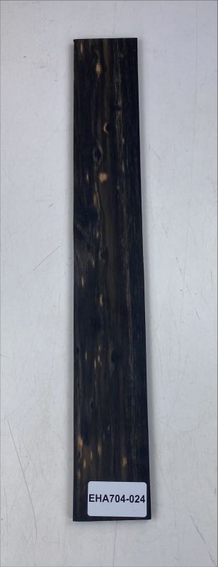 Griffbrett Ebenholz Afrikanisch 520x73x10mm Einzelstück #024